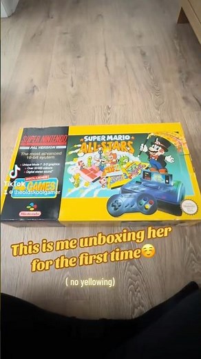Unboxing a Snes 👌🏻