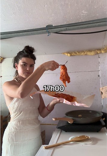 Recette rapide : sandwich cuisses de poulet au beurre et mayo