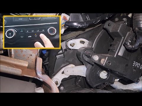 Aire Acondicionado del Auto, Servomotores Actuadores, Localización y Operación. HVAC Actuators.