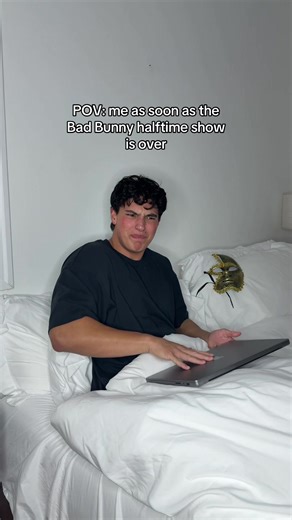 Why are people playing football at a bad bunny concert? #badbunny #halftimeshow #superbowl