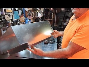Flanged Two Piece Plenum and Knocking Duct Together