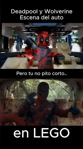 Deadpool & Wolverine Do It in the Car 😡 in LEGO