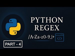 Python Regular Expressions (RegEx) Part - 4: Boundaries, Groups, Lookarounds and Matching Modes