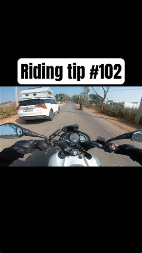 Narrow road riding tip #ns200 #bikeride #motovlog #motorcycle shot on ‪@GoPro‬