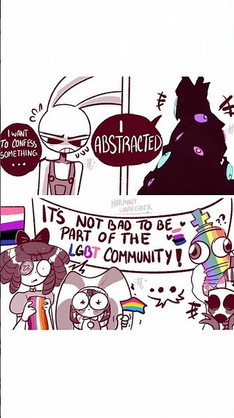 Jax Abstracted But At What Cost?!😞🏳️‍🌈The Amazing Digital Circus Comic Dub