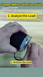STEPPER MOTOR SELECTION GUIDE #Alhamdulillah #Rashidkhangenerator #electrician #mechanic #electronic #generator #technician #india #saudiarabia #usa #america #england #canada #netherlands #ireland #education #engineproblem #california #engineering #newyork #alberta #caterpillar #cummins #perkins #doosan #mtu #germany #automotive #automobile #كهربائي | Rashid Khan