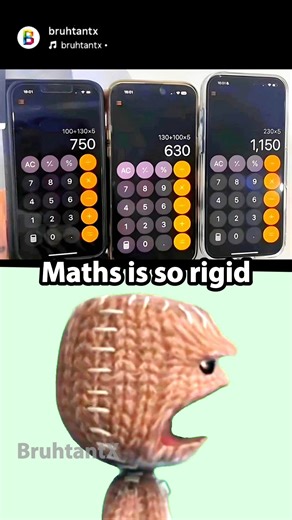 Maths is so Rigid.