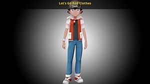 Let's Go Red Clothes Mod for Pokemon Sword & Shield | SWSH Mods