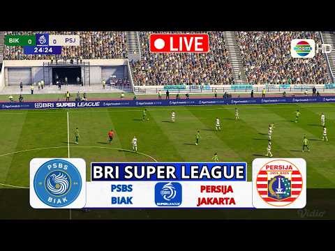 PSBS BIAK vs PERSIJA JAKARTA | BRI SUPER LEAGUE 2025/2026 | virtual match