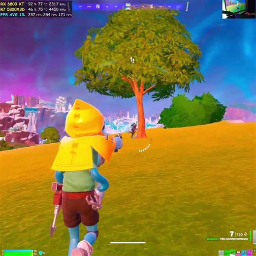 Fortnite 4K Performance Mode Gameplay #369