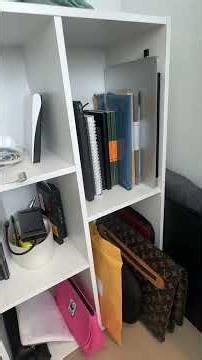Simple storage shelves for office