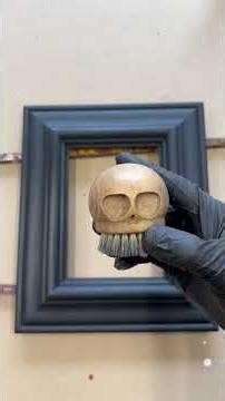 Making a frame for a clementine painting. #diy #pictureframe #framing #framemaking #framingapicture