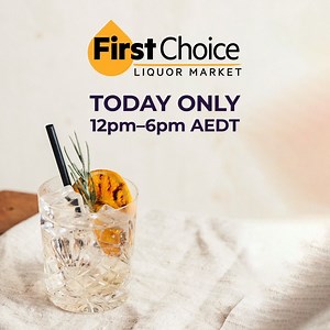 6 HOURS ONLY 朗⏱ Get 20% cashback plus $10 off when you spend $100 or more at First Choice Liquor until 6pm AEDT Thursday only! Terms apply https://bit.ly/2XvlPwn | Cashrewards | Facebook