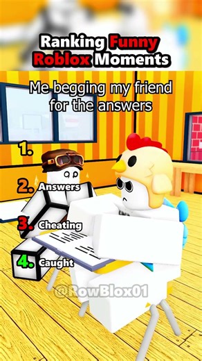 Ranking Funny Roblox Animation