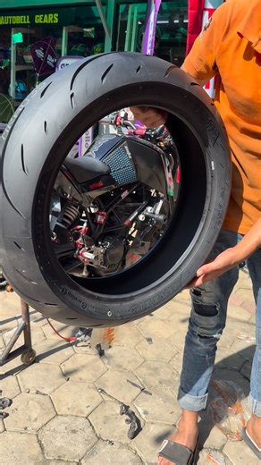 7.8K views · 620 reactions | Maxxis super max on Duke 200 (160/120) | Autobell X Gear | Facebook