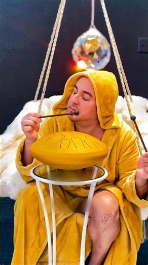 🎧 you ever hear a tongue drum before? #calm #tonguedrum #music #shorts #JayBova