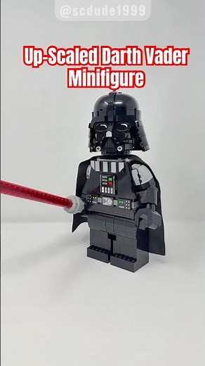 LEGO Up-Scaled Darth Vader Minifigure Review