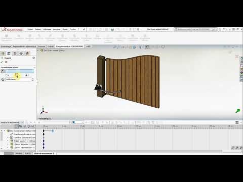Solidworks Motion : Activation de la gravité