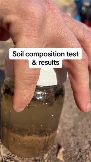 Time to do a soil composition test to see if my composition has improved since adding amendments last year #soiltest #gardensoil #garden #gardentips #gardening