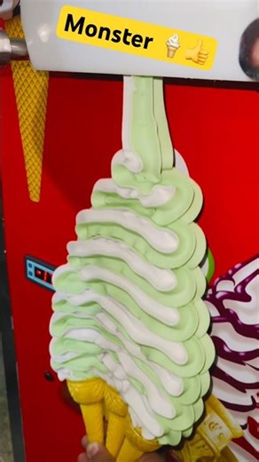 How This Ice Cream Machine Works (Full How to make thick ice cream#icecream #shorts #viral #ice