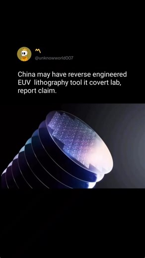 〽️ on Instagram: "China has quietly assembled a prototype extreme ultraviolet lithography machine in a secret Shenzhen laboratory—potentially cracking the most advanced chipmaking technology on Earth through reverse engineering. The massive system, completed in early 2025, fills nearly an entire factory floor and was built by former ASML engineers who reverse-engineered the Dutch company’s restricted EUV scanners. The machine successfully generates extreme ultraviolet light but hasn’t produced w