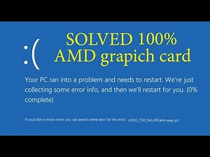 How to fix video tdr failure AMD Graphics| Gamist