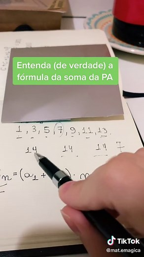 Entenda a fórmula da soma da PA