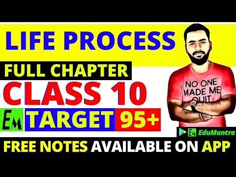 LIFE PROCESSES 🧬 || ONE-SHOT NCERT FULL CHAPTER 🔥|| CLASS 10 || BY SANJIV SIR