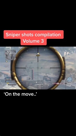 Sniper shots compilation volume 3 - on the move #warzone #foryoupage #fyp #foryou #fudger_24 #warzonebestclips #warzoneclips #psn #sniper #longshot #