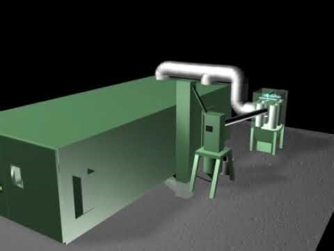 Blast Room Scraper Bucket Elevator