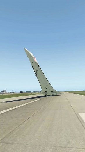 Extended Concorde, take-off is so domineering, Xp11 | Robert Wilson