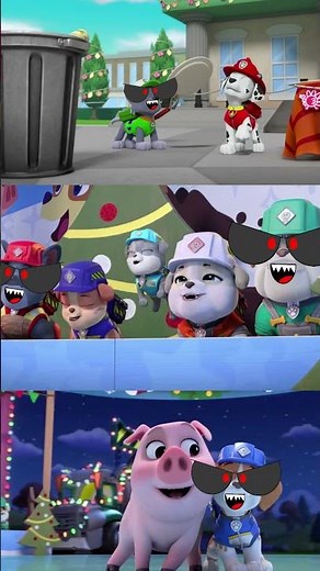 ✅❗️PAW Patrol❗️Rubble and Crew - ⚡️Monster How Should I Feel - ❗️Mighty Pups Animation