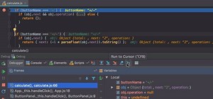 WebStorm Tip: Want to skip some lines and stop on a not yet executed line while debugging, put a cursor in it and use “Run to Cursor” (Alt-F9). | JetBrains