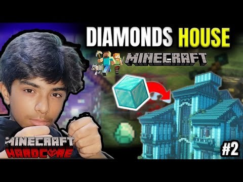 💎✨ Building a Diamond House in Minecraft 🏠 | Ultimate Luxury House 💠🔥
