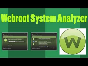 Webroot System Analyzer Free