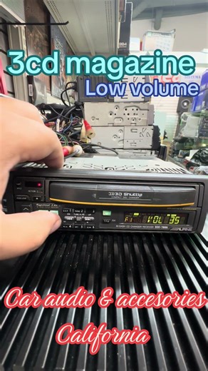 3 cd player alpine like new #audio #caraudio #sound #automobile #cars