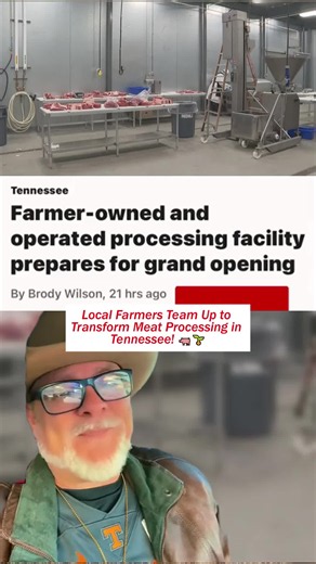 Local Farmers Team Up to Transform Meat Processing in Tennessee! 🐖🌱 #FarmToTable #SupportLocal #Innovation #Tennessee #foryou #fyp #wethepeoplenews #fypシ #tiktok #breakingnews #news
