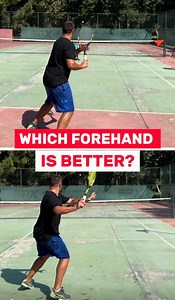 41K views · 119 reactions | Which forehand is better? Choose forehand 1, or forehand 2 in the comments, and can you spot the differences between both? #tennis #tennisplayer #coachsimon | Top Tennis Training | Facebook