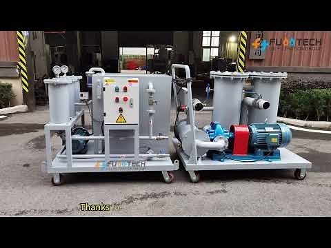 PO-50 50L/min Portable Oil Filtration Machine Oil Purifier With Oil Tank for hydraulic oil cleaning