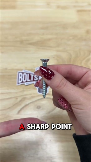 Here’s a quick breakdown of machine screws, wood screws, and sheet-metal screws! #hardware #tools
