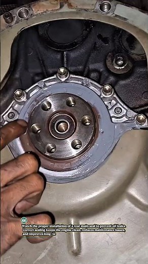 Rear Main Seal Installation | Stop Engine Oil Leaks for Good
