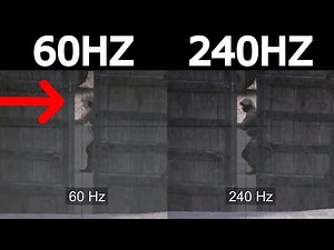 60HZ VS 240HZ - DIFFERENCE