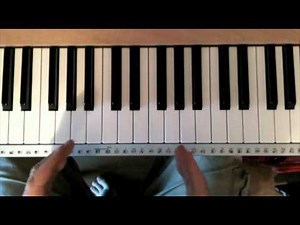 Blues piano tutorial, part 3 - the blues scale