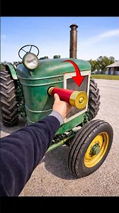 This 1950s Tractor Starts with a empty Shell
