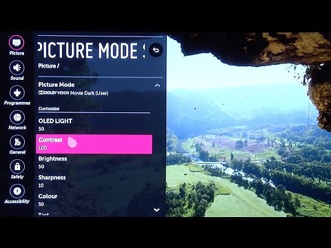 LG B6 OLED TV Best Picture Settings