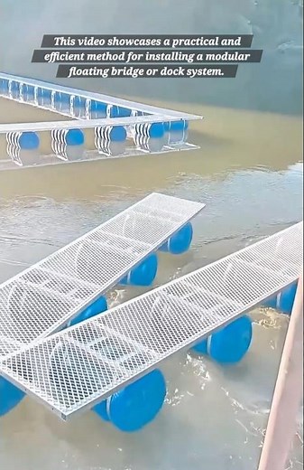 Efficient Floating Dock Deployment