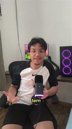 O MELHOR microfone que eu já VI! #shorts #viral #gamer #fifine