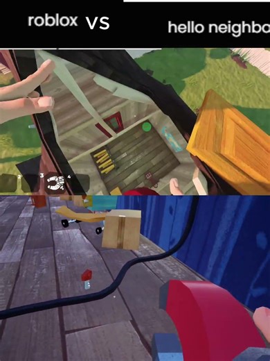 roblox vs helloneighbor glitch to get red key #roblox #helloneighbor #voice #shorts