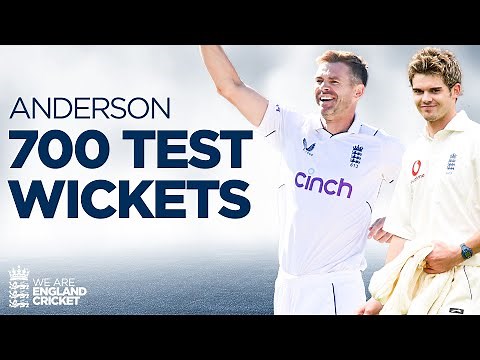 🐐 In The Presence of GREATNESS | 🙌 James Anderson 700 Test Wickets