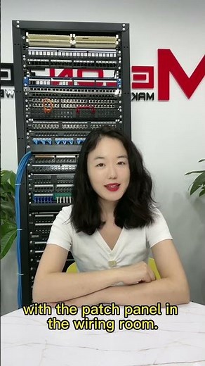 How to connect the patch panel to the ethernet switch?